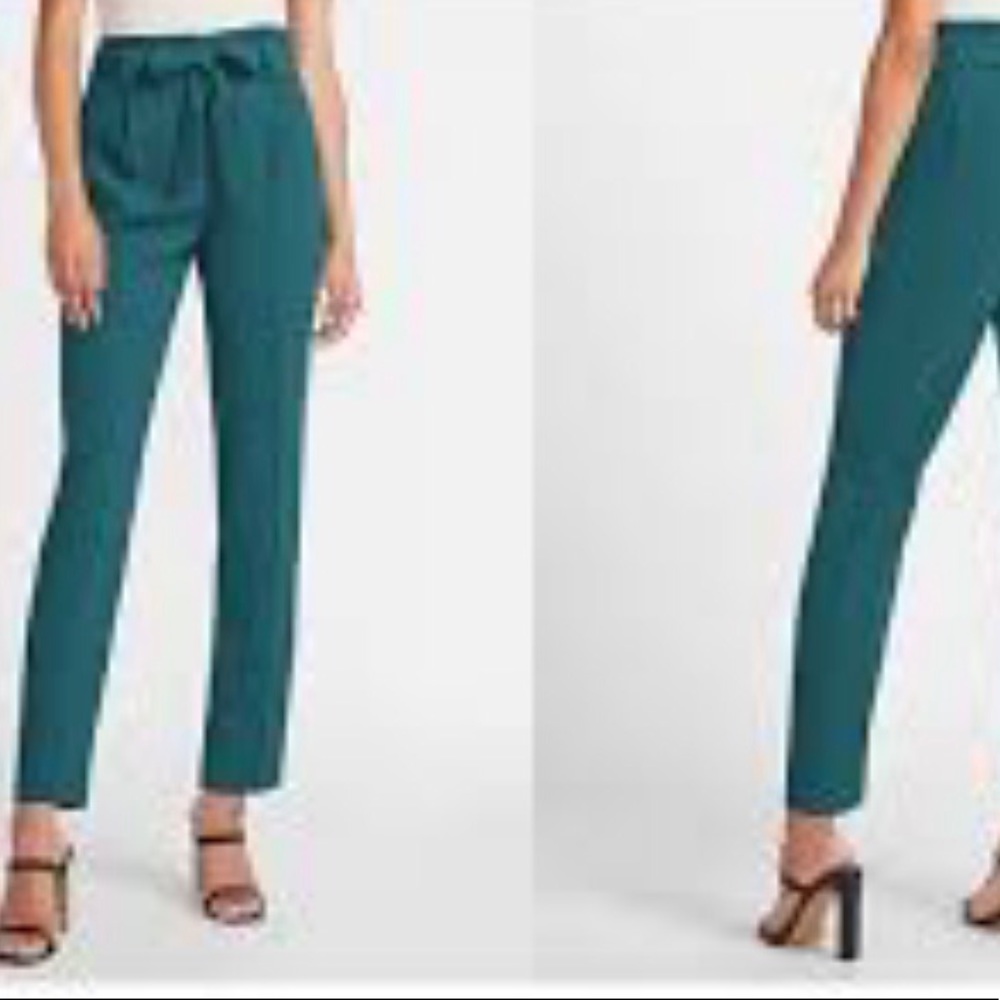 Green Anlke pant for women